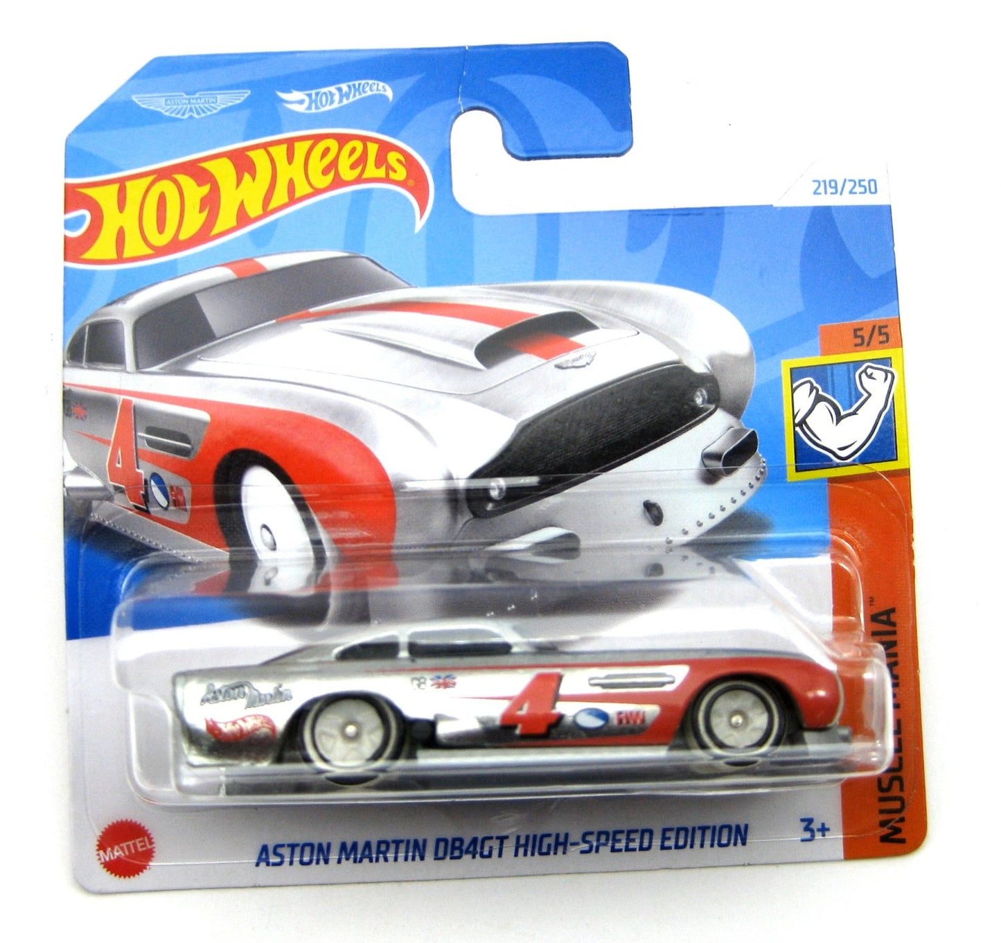 Hot Wheels - Aston Martin DB4GT-High-Speed ​​Edition - Scale 1/64