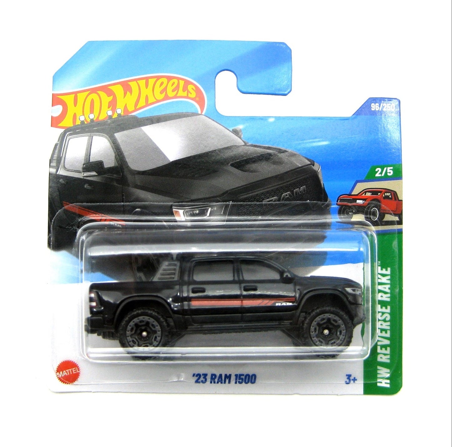 Hot Wheels - '23 RAM 1500 Black - Scale 1/64